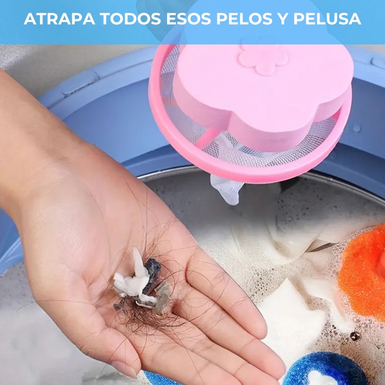 💥 SUPER PROMO ¡No más papeles molidos! Filtro para pelusas Plum Blossom