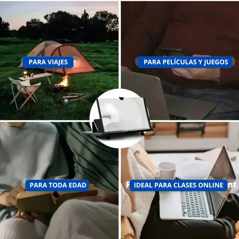 👀🩷¡Ve en grande! Amplificador de Pantalla™ HD