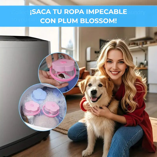 💥 SUPER PROMO ¡No más papeles molidos! Filtro para pelusas Plum Blossom