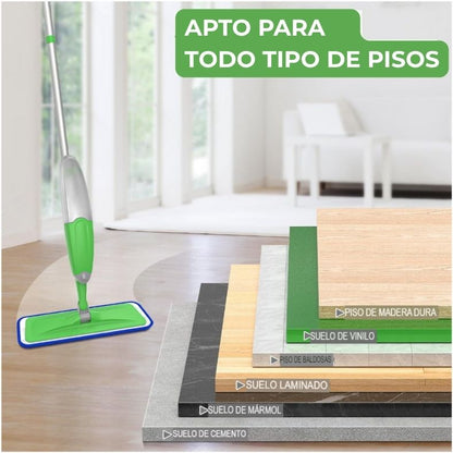 🧼¡Límpialo todo 360! Trapeador Spray 360°