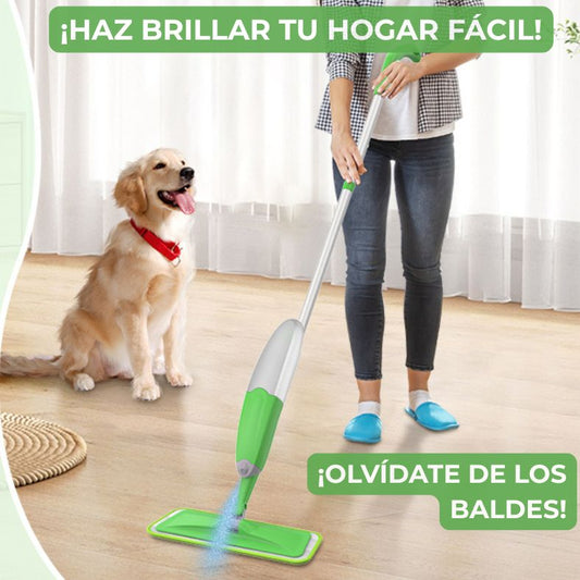 🧼¡Límpialo todo 360! Trapeador Spray 360°